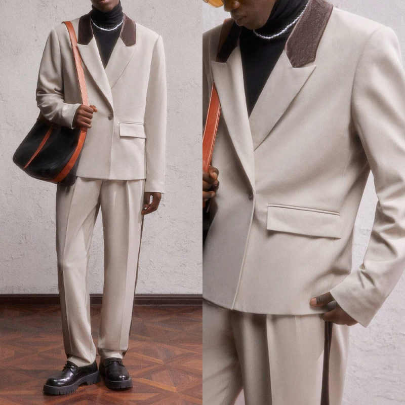 Men'S Formal Wear - Simplicity Men Suit 2 Pieces Jacket
