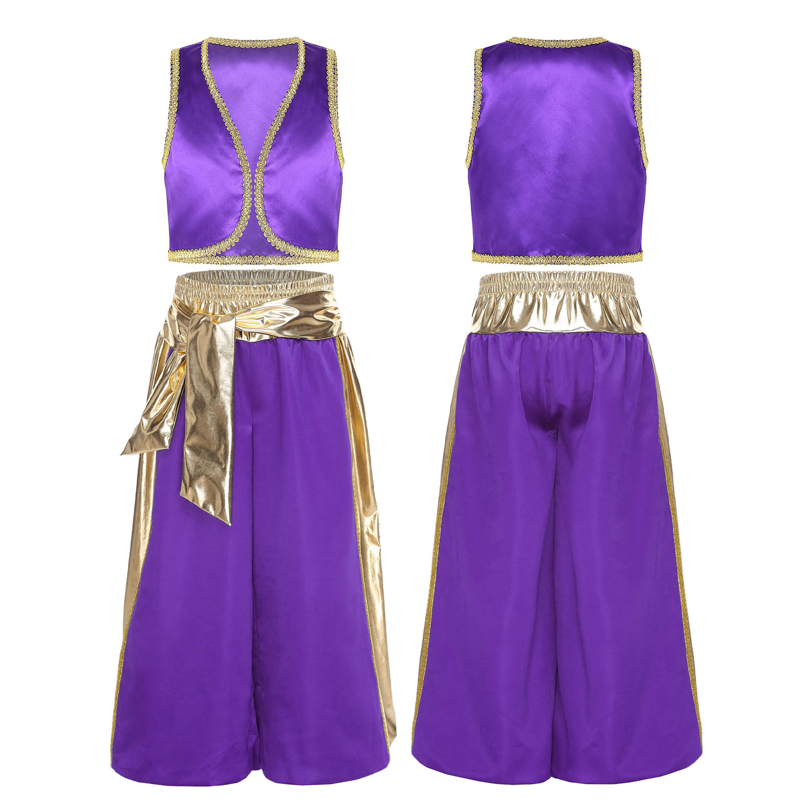 Boys Arabian Prince Outfits Da - Men Formal Wear Vest 评论和价格