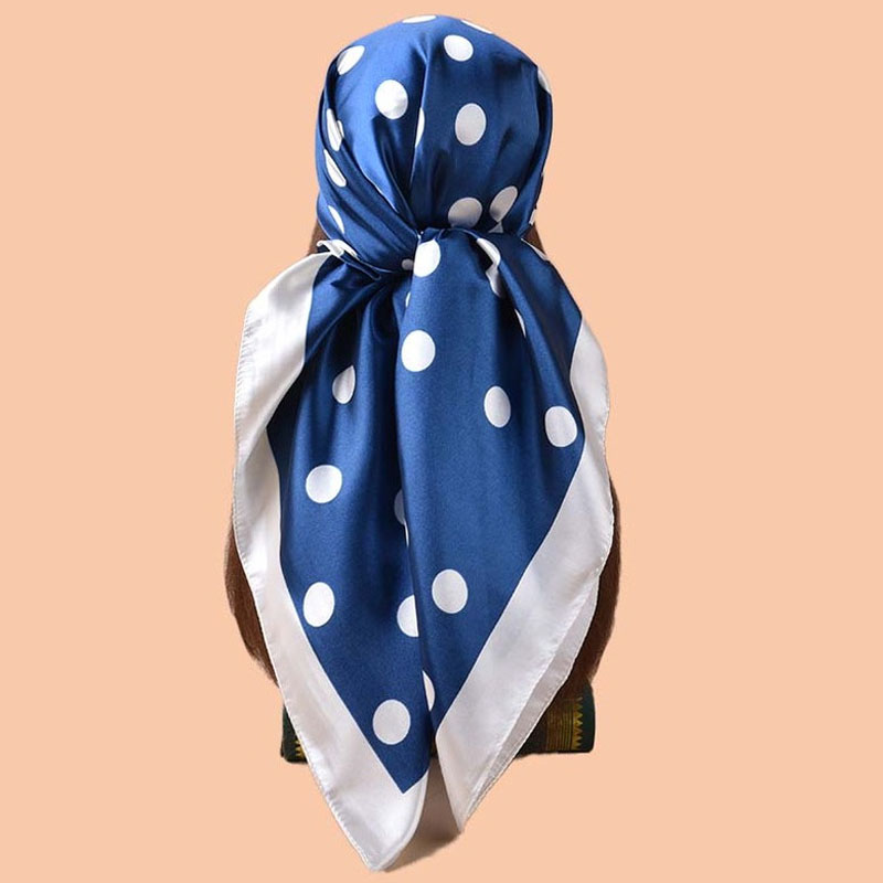 90*90cm Luxury Polka Dots Silk - Windsor Knot Tie 评论和价格