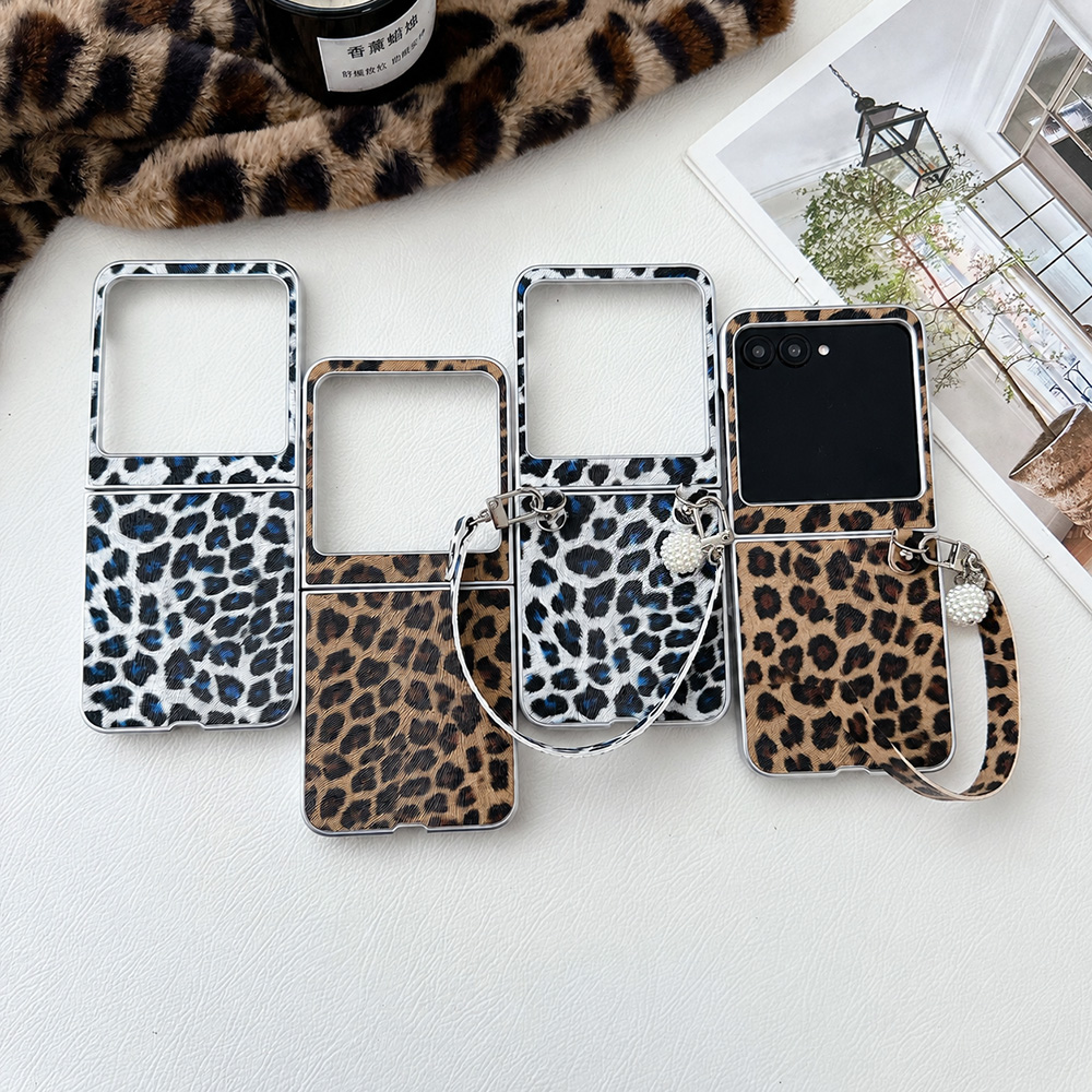Leopard Print Folding Flip Pho - Slim Fit Suit Set 评论和价格