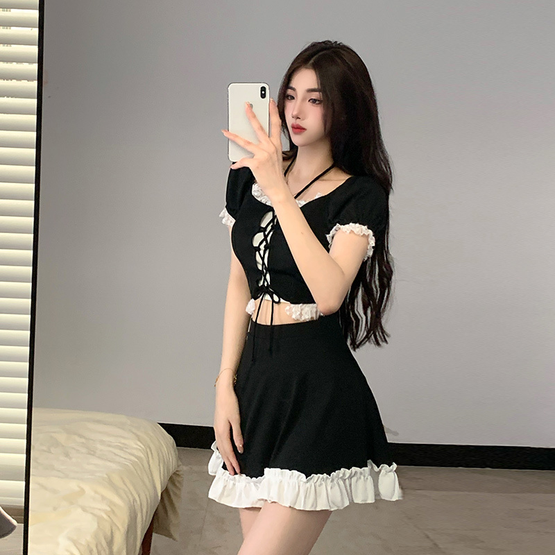 Instagram Style Women Two Piec - Slim Fit Suit Set 评论和价格