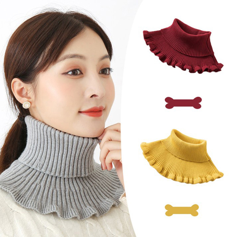 Women's Warm Turtleneck Knitte - Windsor Knot Tie 评论和价格
