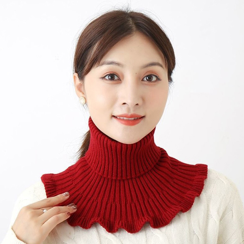 Women's Warm Turtleneck Knitte - Windsor Knot Tie 评论和价格