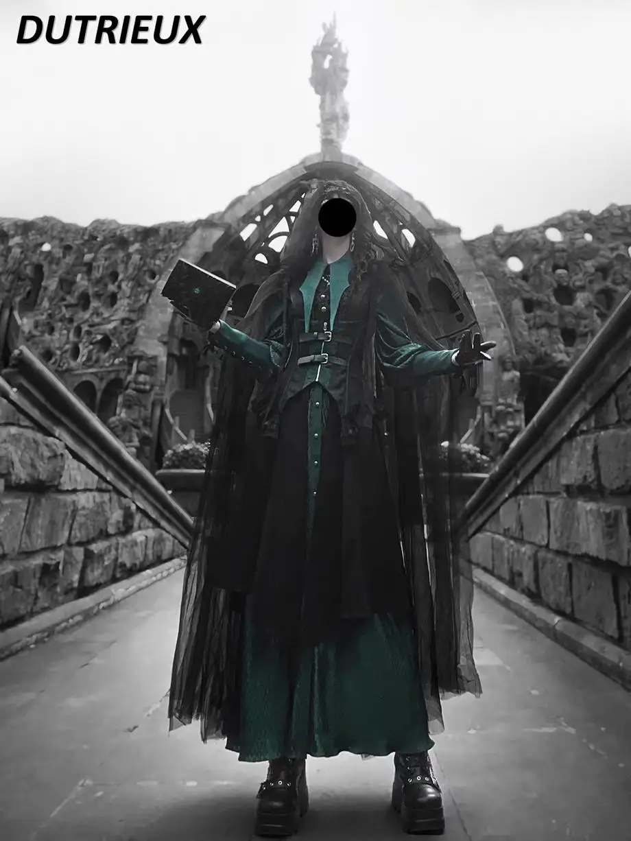 2026 Japanese Goth Lolita Long - Slim Fit Suit Set 评论和价格