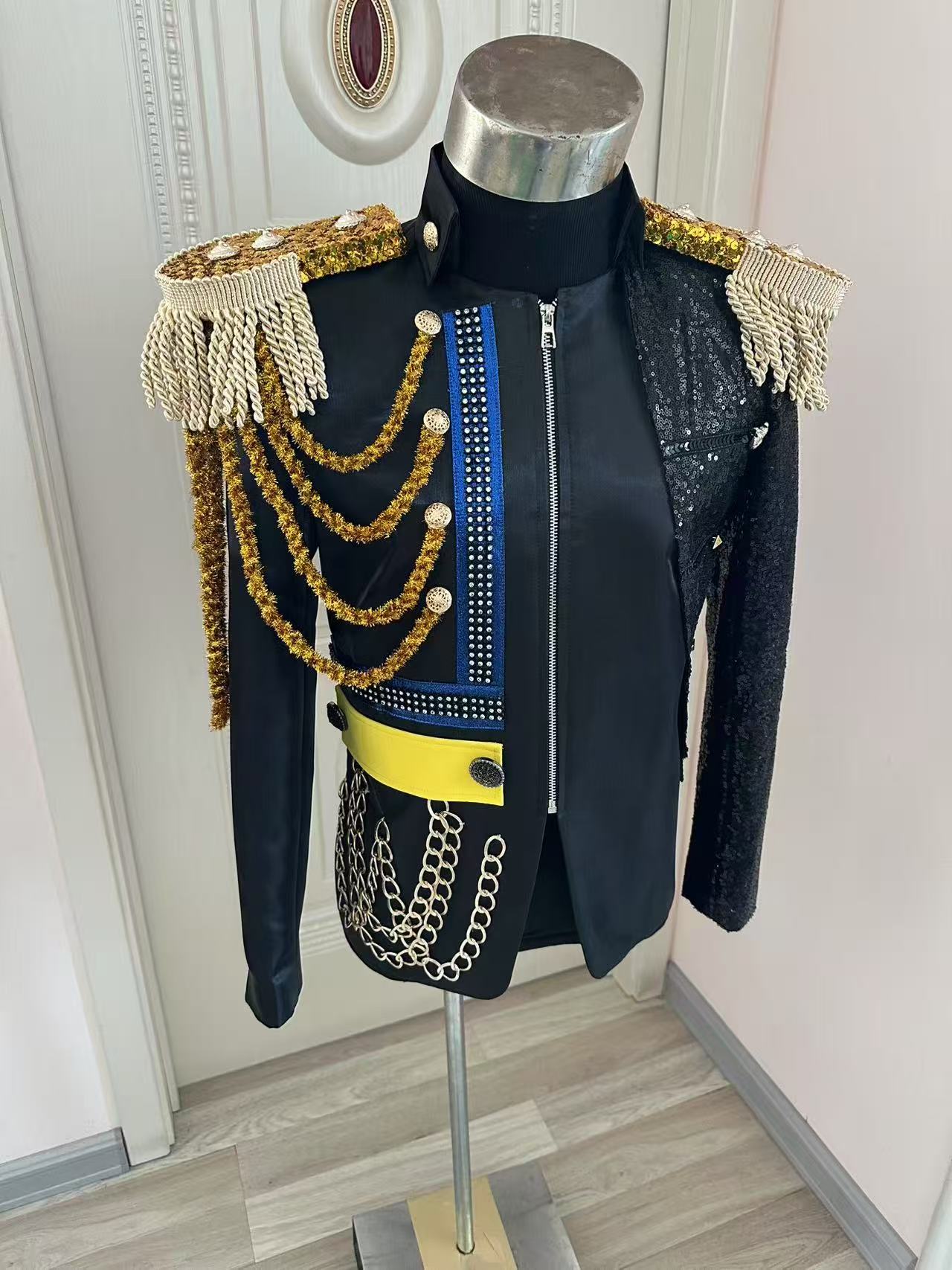 New Men Tassel Royal Jacket We - Men'S Formal Wear 评论和价格