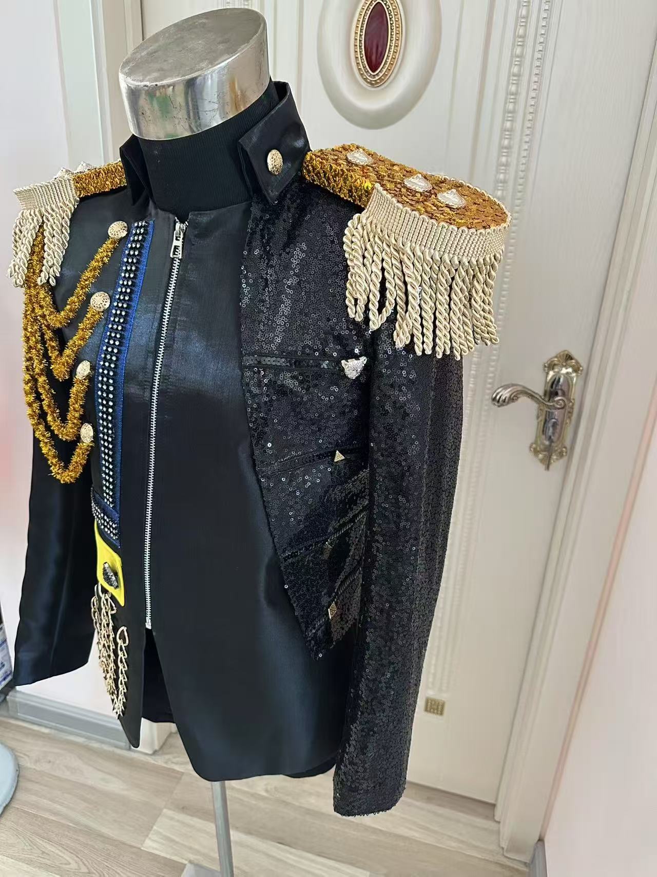 New Men Tassel Royal Jacket We - Men'S Formal Wear 评论和价格