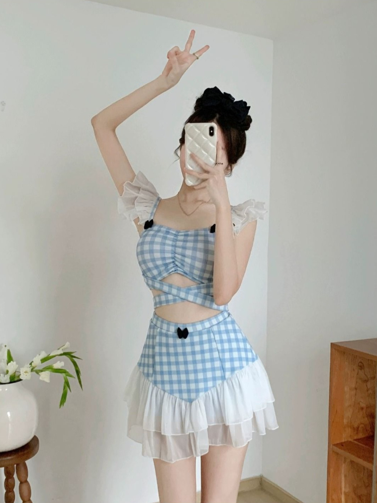 Ladies Slimming Halter Bathing - Slim Fit Suit Set 评论和价格