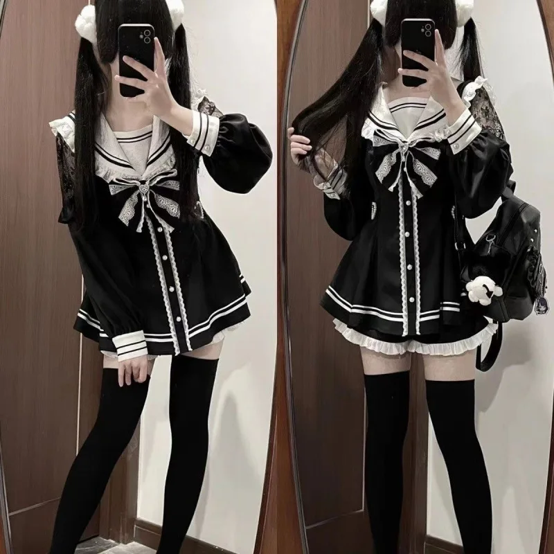 Girls Jirai Kei Cosplay Dress  - Slim Fit Suit Set 评论和价格