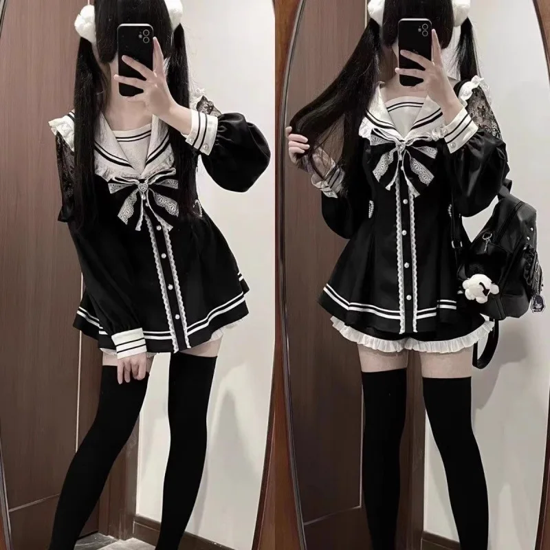 Girls Jirai Kei Cosplay Dress  - Slim Fit Suit Set 评论和价格