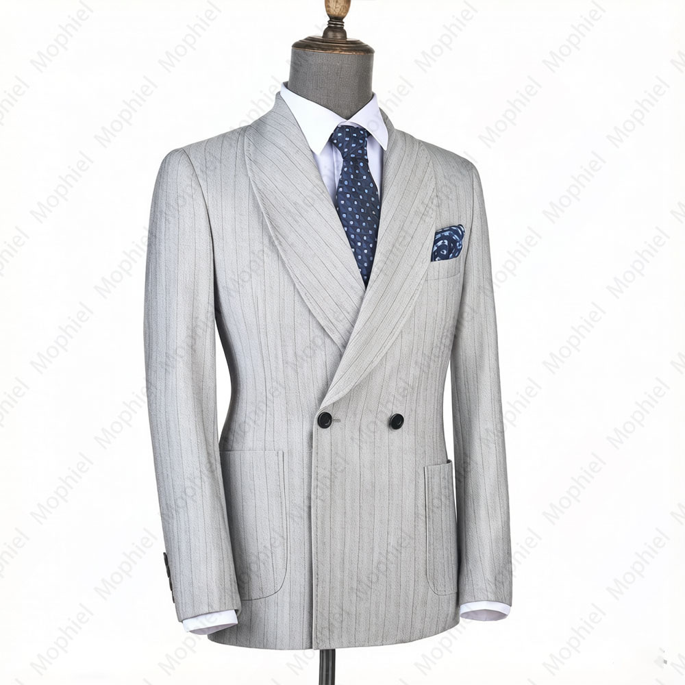 Mophiel Light Grey Men Suits S - Men'S Formal Wear 评论和价格