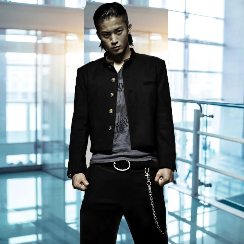 Japanese Movie New Crows Zero  - Men Formal Wear Vest 评论和价格