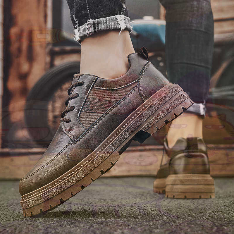 Dark Natural Leather Fashion T - Formal Upper Wear For Men Winter 评论和价格