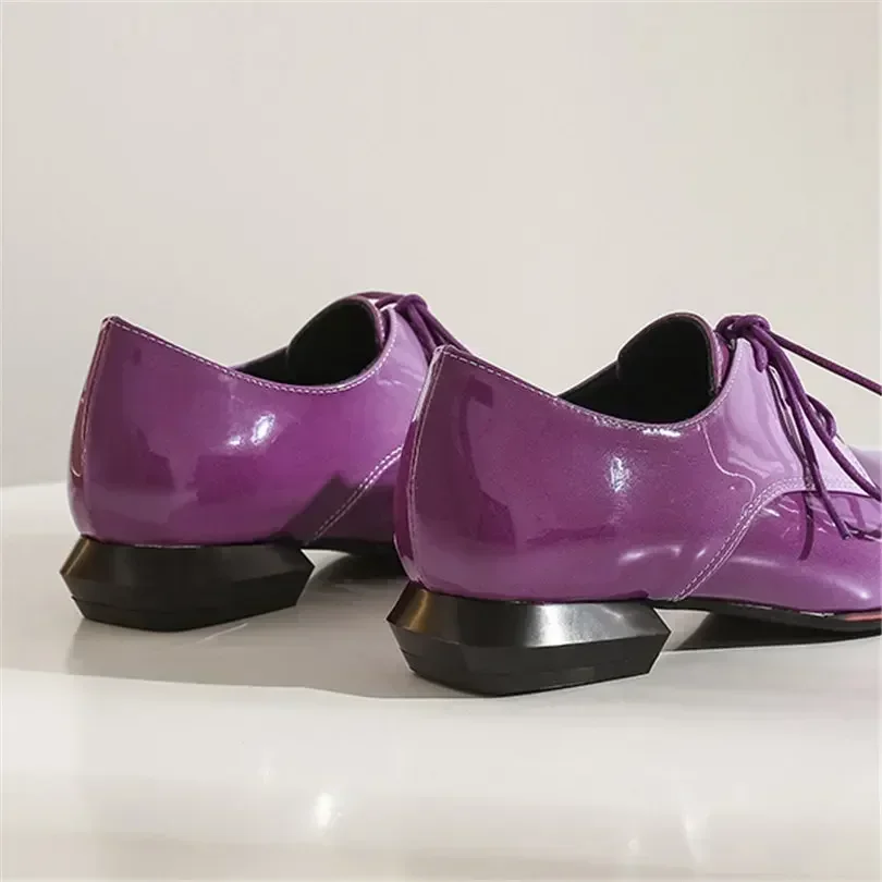 British Women Oxfords Gradient - Patent Leather Oxford 评论和价格
