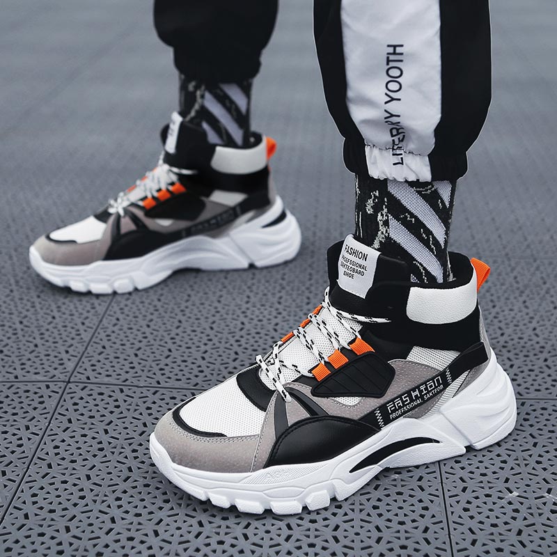 Hightop Summer Men's Sport Sho - Formal Upper Wear For Men Winter 评论和价格