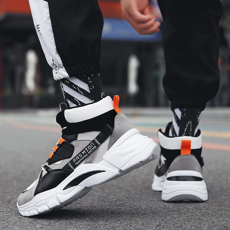 Hightop Summer Men's Sport Sho - Formal Upper Wear For Men Winter 评论和价格