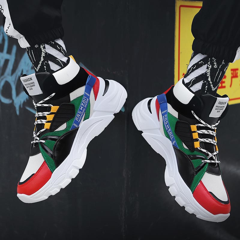 Hightop Summer Men's Sport Sho - Formal Upper Wear For Men Winter 评论和价格