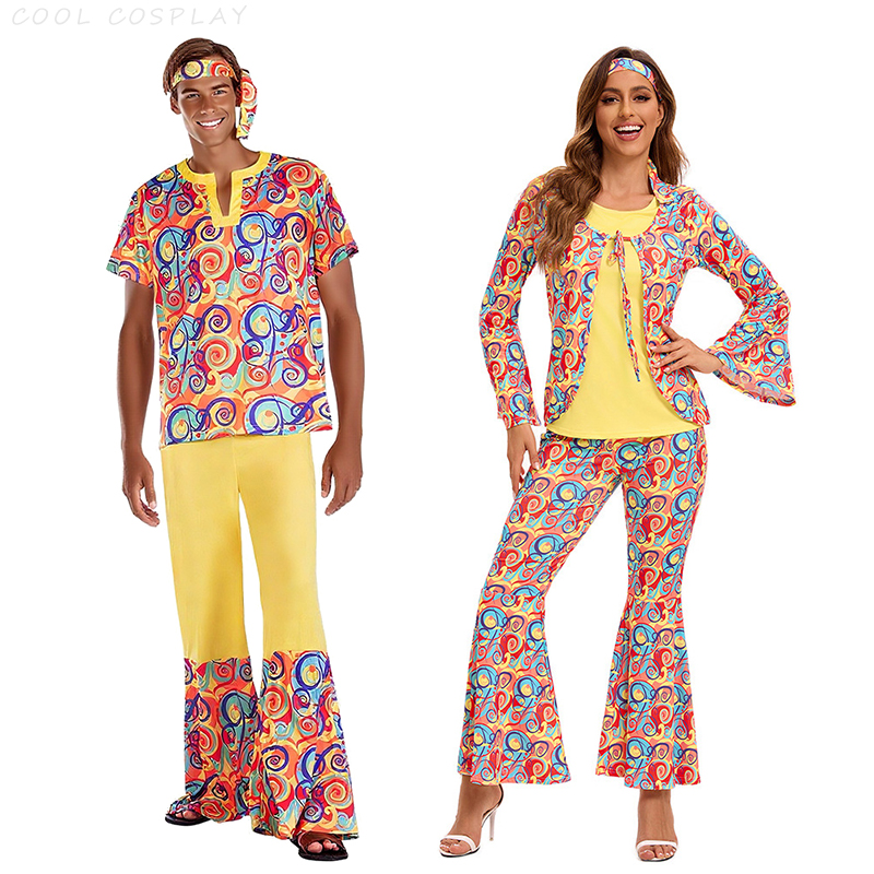 60s 70's Disco Costume for Wom - Men Formal Wear Vest 评论和价格