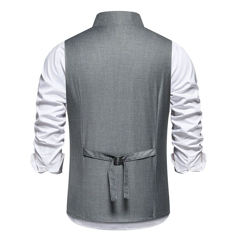 New Men's Suit Vests Fashion S - Men Formal Wear Vest 评论和价格