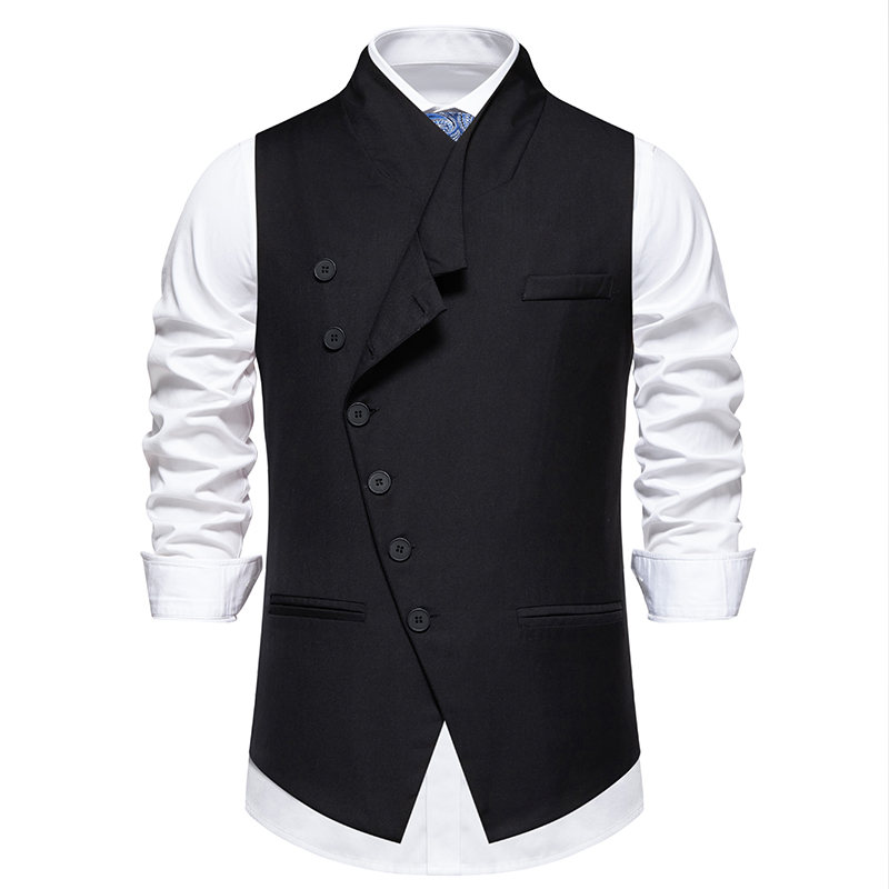 New Men's Suit Vests Fashion S - Men Formal Wear Vest 评论和价格