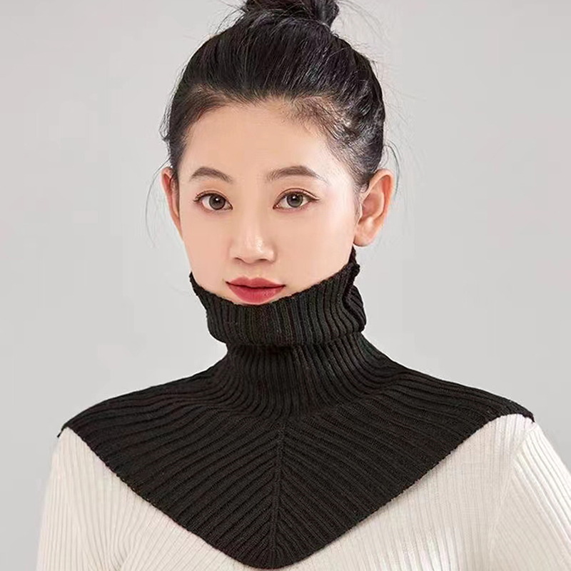 Women Winter Knitted Cotton Fa - Windsor Knot Tie 评论和价格