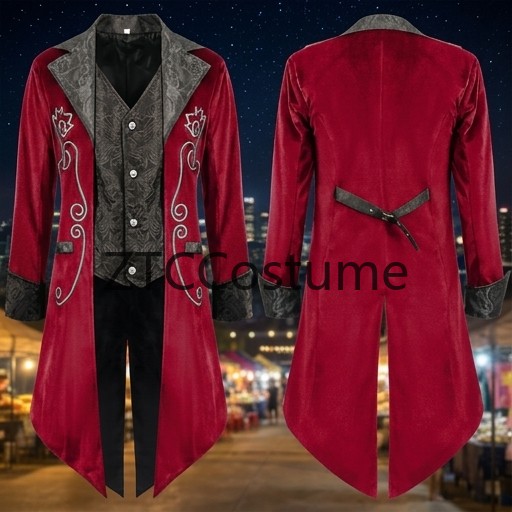 Steampunk Victorian Tailcoat M - Historical Men'S Formal Wear 评论和价格