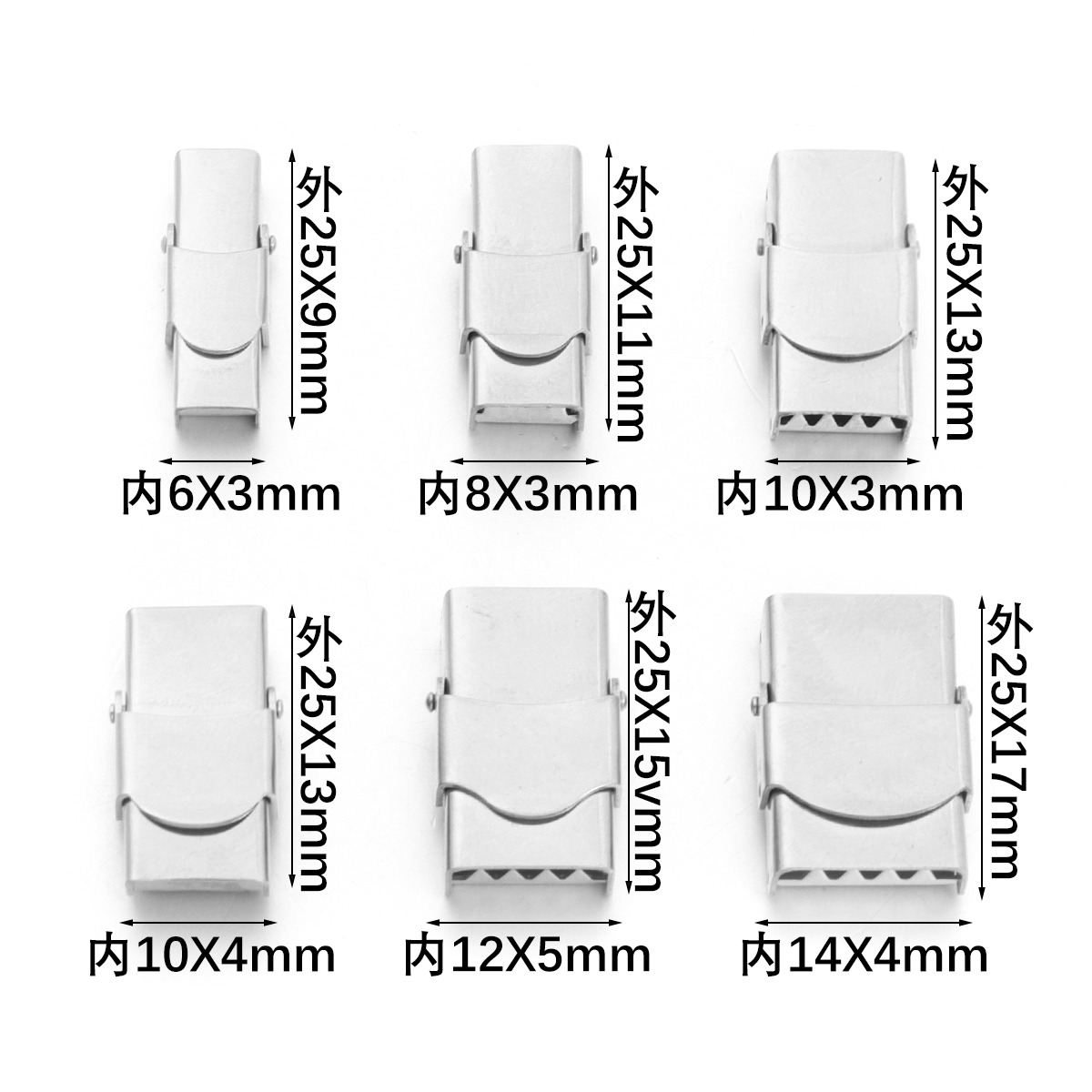 5Pcs Stainless Steel Clasp Cri - Patent Leather Oxford 评论和价格