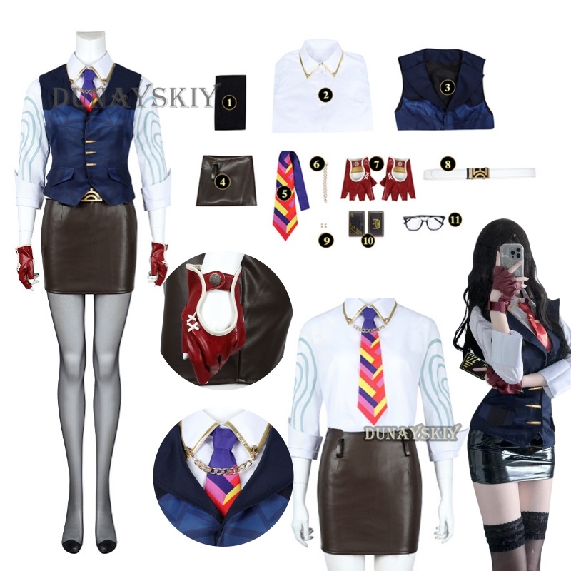 Anime Game Valorant Chamber Co - Men Formal Wear Vest 评论和价格